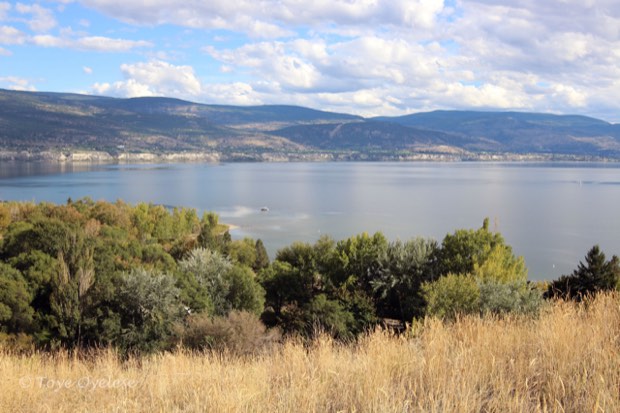Clouds over Lake Okanagan