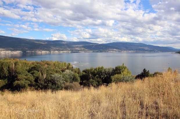 Clouds over Lake Okanagan