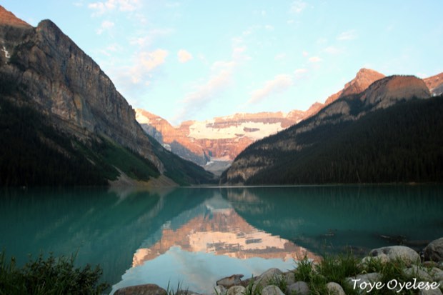 Lake Louise Glacier - Sunrise