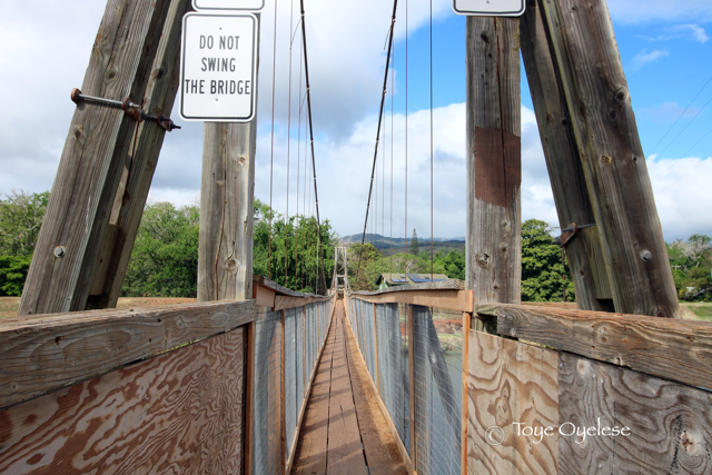 Kauai Swinging Bridge